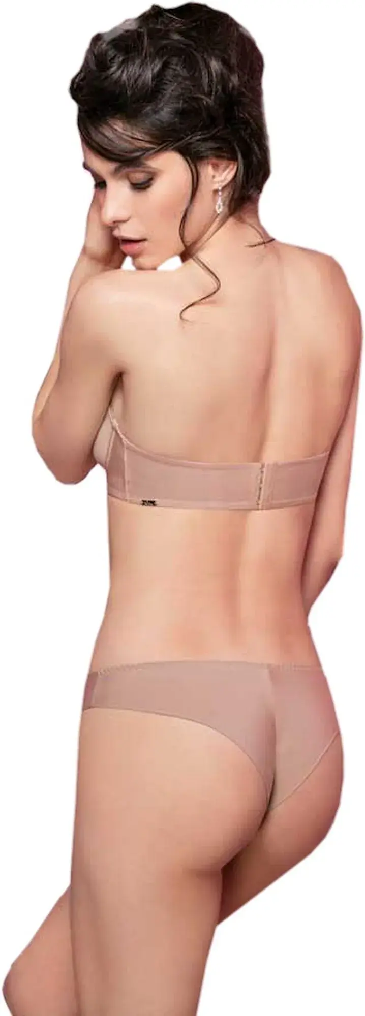 LEILIEVE  podprsenka 6001 korzetová farba telová