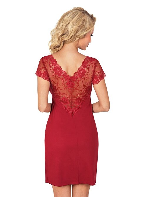 DONNA nočná košeľa ISMENA farba burgundy