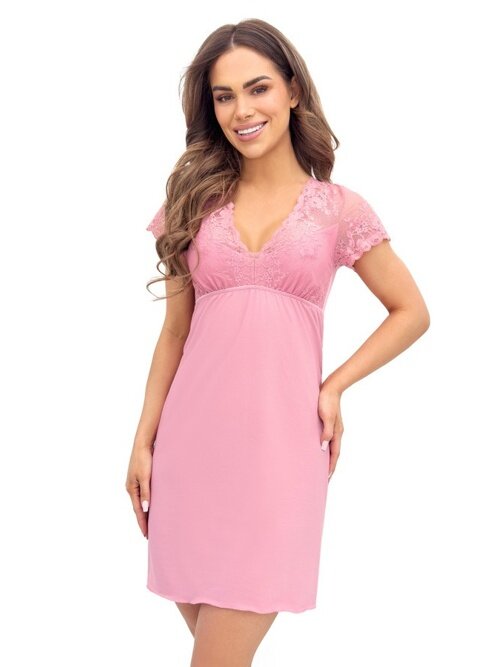 DONNA  nočná košeľa DARIA farba ružová