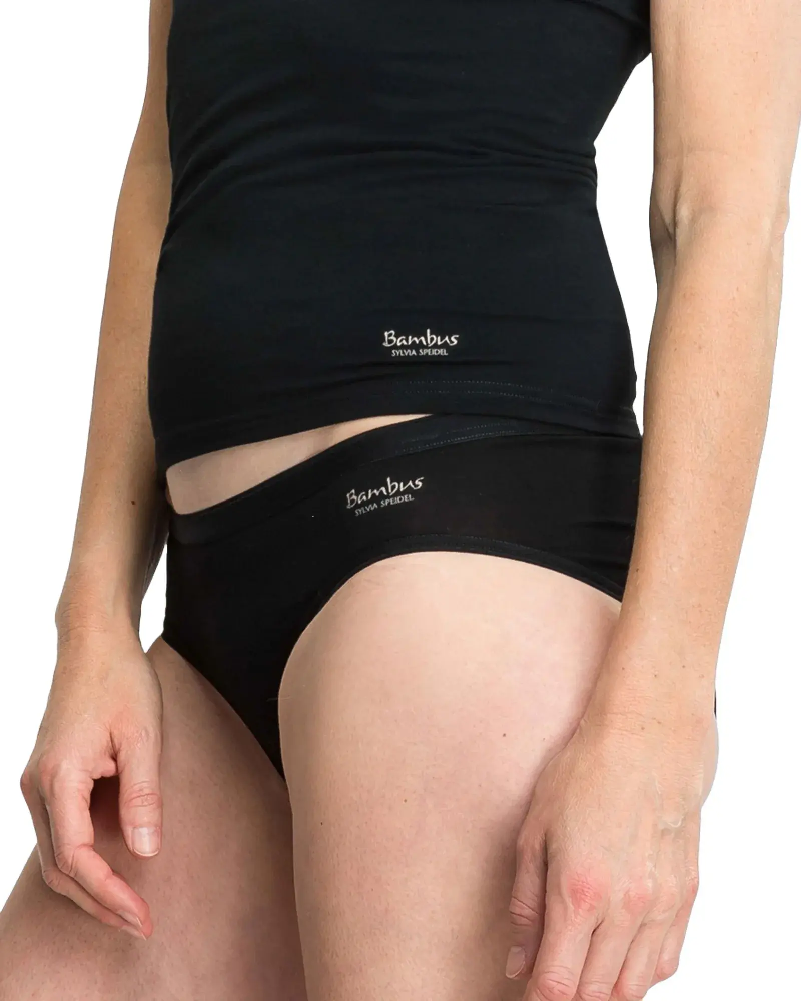 SPEIDEL  bambus nohavičky 50040 990 farba čierne