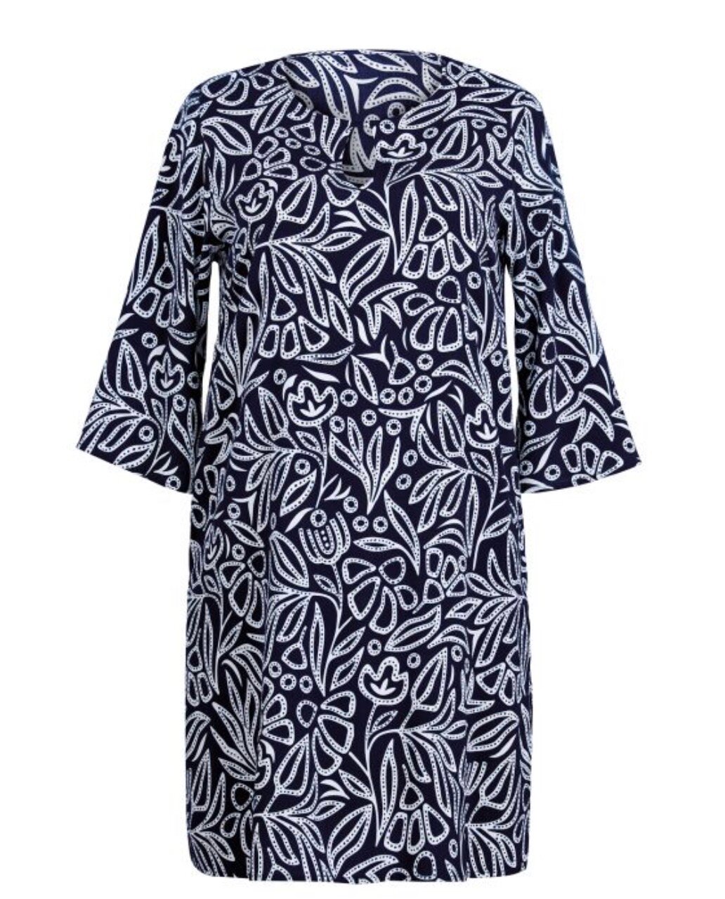 ANITA plážova tunika M6 8134 345 farba modrá