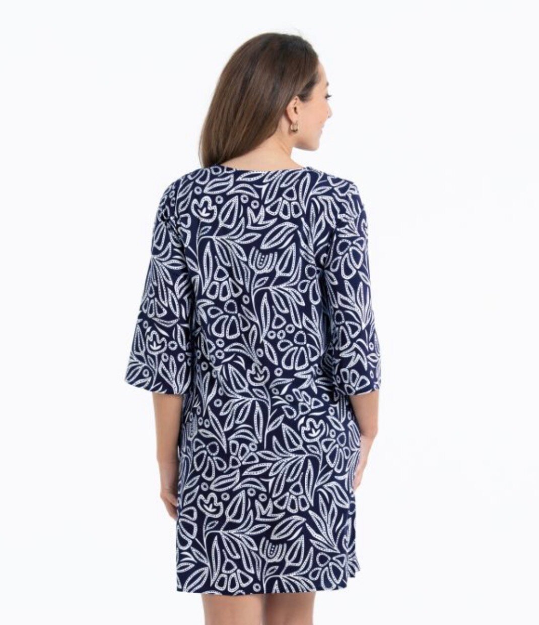 ANITA plážova tunika M6 8134 345 farba modrá