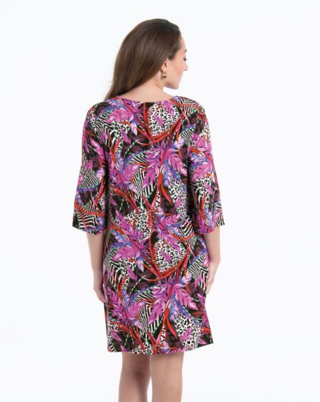 ANITA plážova tunika M6 8696 530 farba magenta