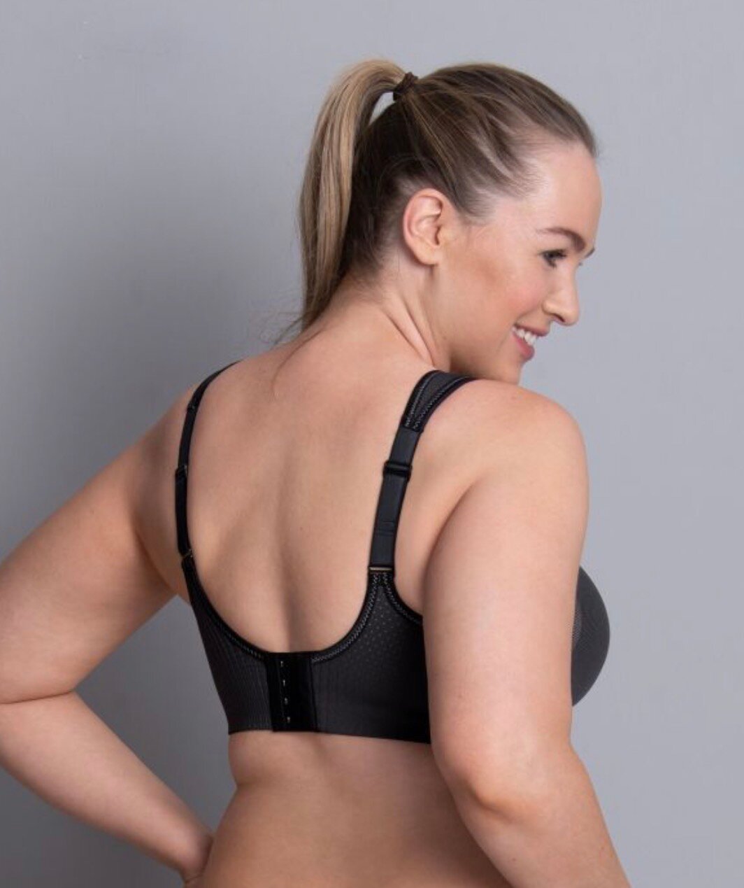 ANITA športová podprsenka 5544 408 farba antracitová