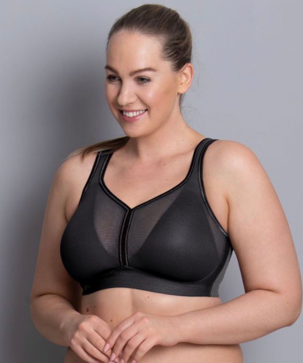 ANITA športová podprsenka 5544 408 farba antracitová