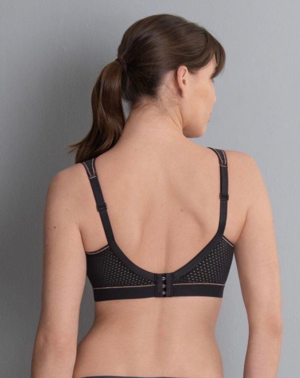 Anita - športová podprsenka 5527 471 farba zlatočierna