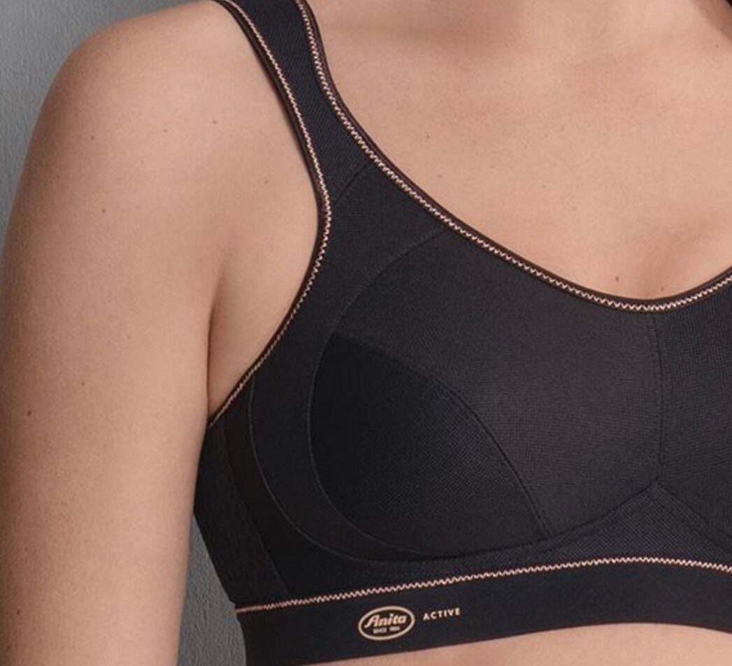 Anita - športová podprsenka 5527 471 farba zlatočierna