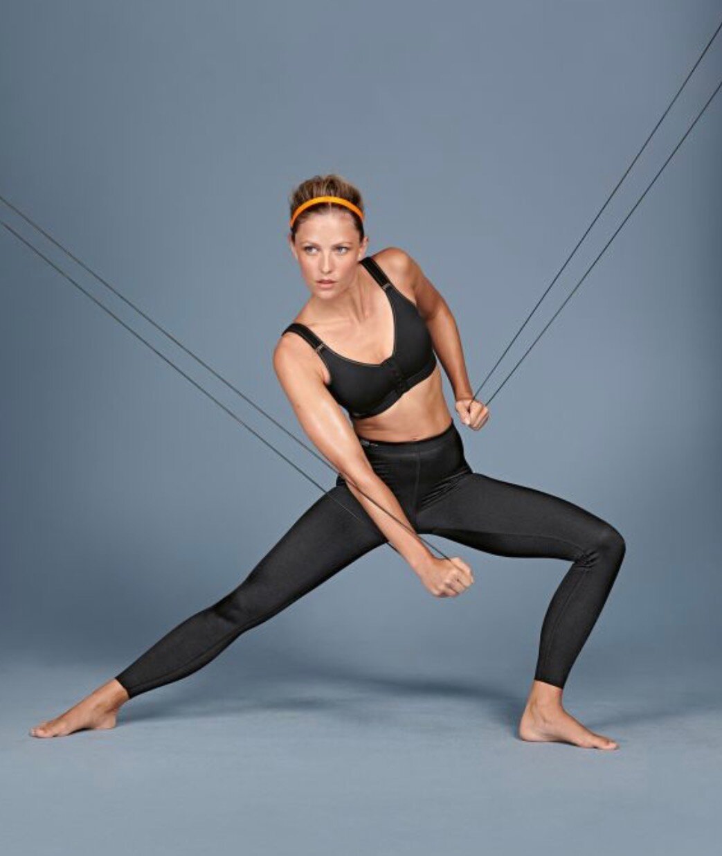 ANITA masážne športové  legíny 1695 001 farba čierna