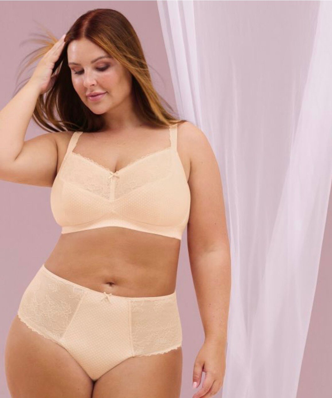 ANITA nohavičky  ELOISE 1395 574 farba pudrová