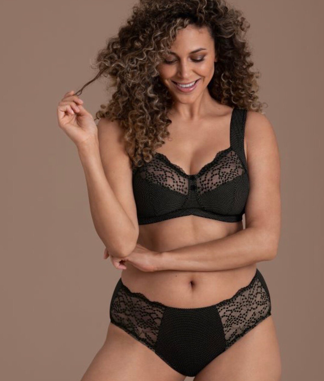 ANITA podprsenka bez kostice ORELY 5882 001 farba čierna