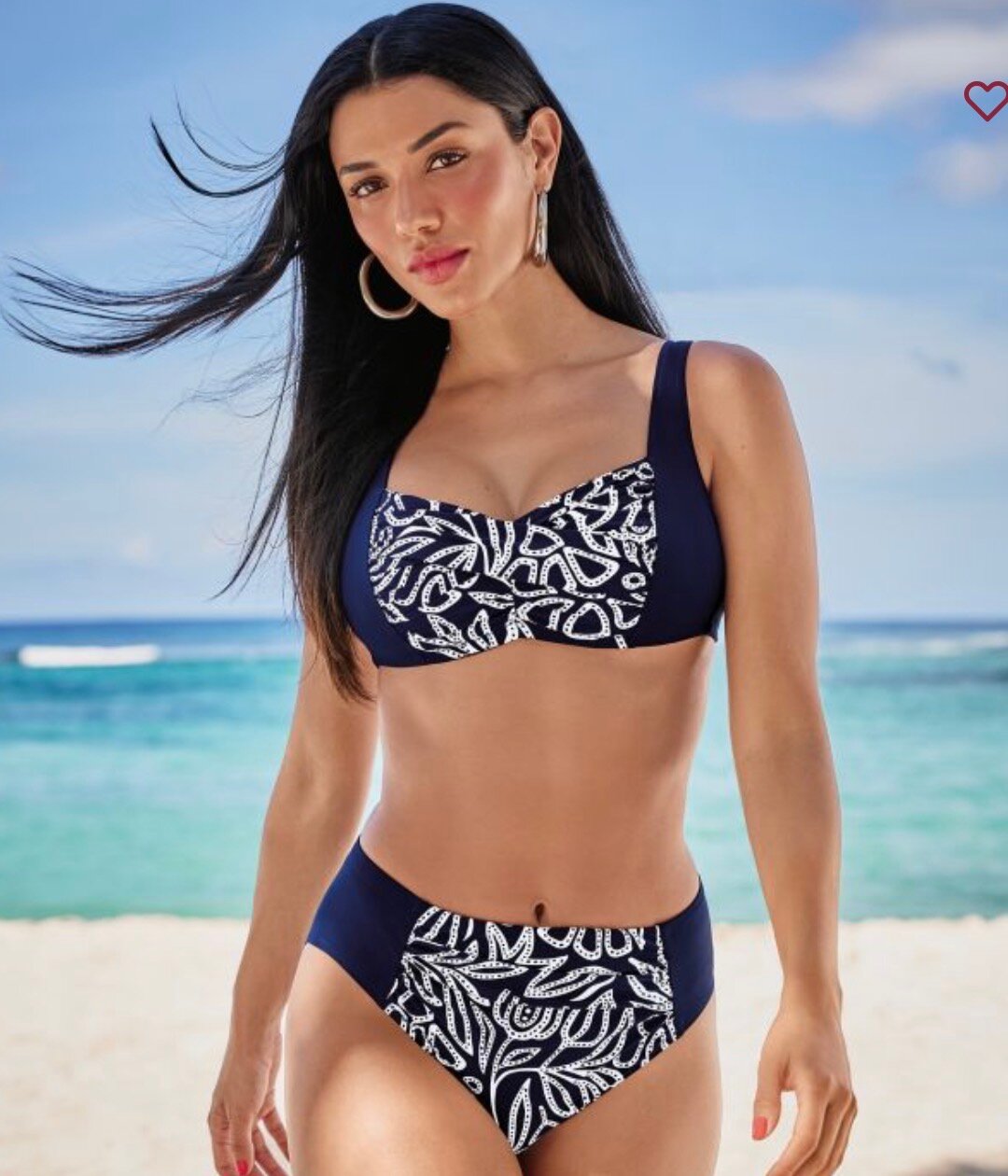 ANITA dvojdielne plavky M6 8404 345 farba modrá