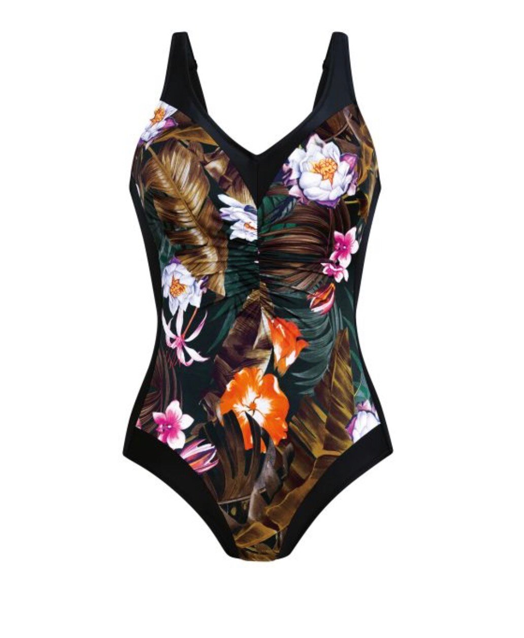 Anita -  jednodielne plavky M6 7301 848 farba olivová