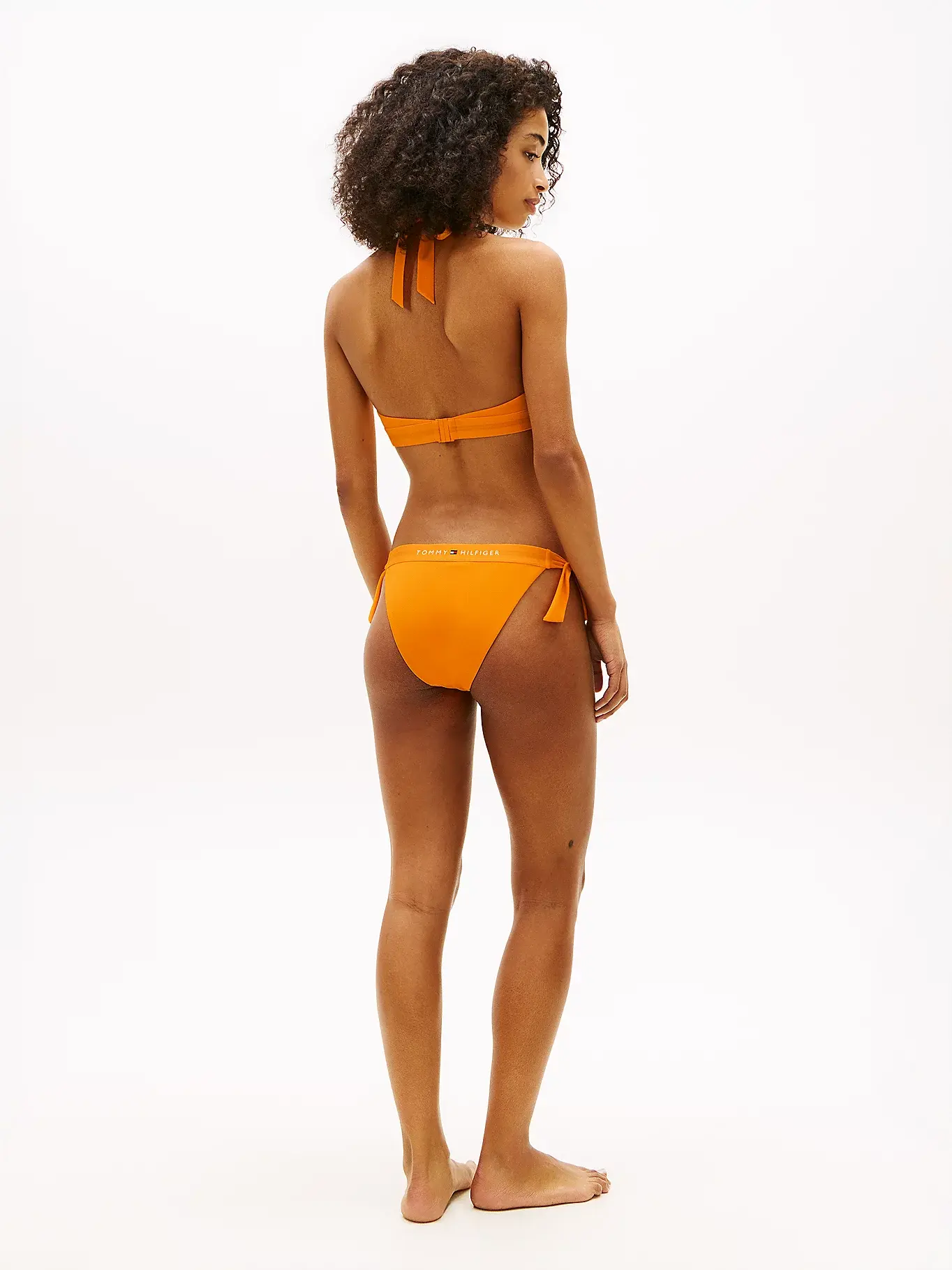 TOMMY HILFIGER dámske plavky UWOUW06358 5GV farba Orange