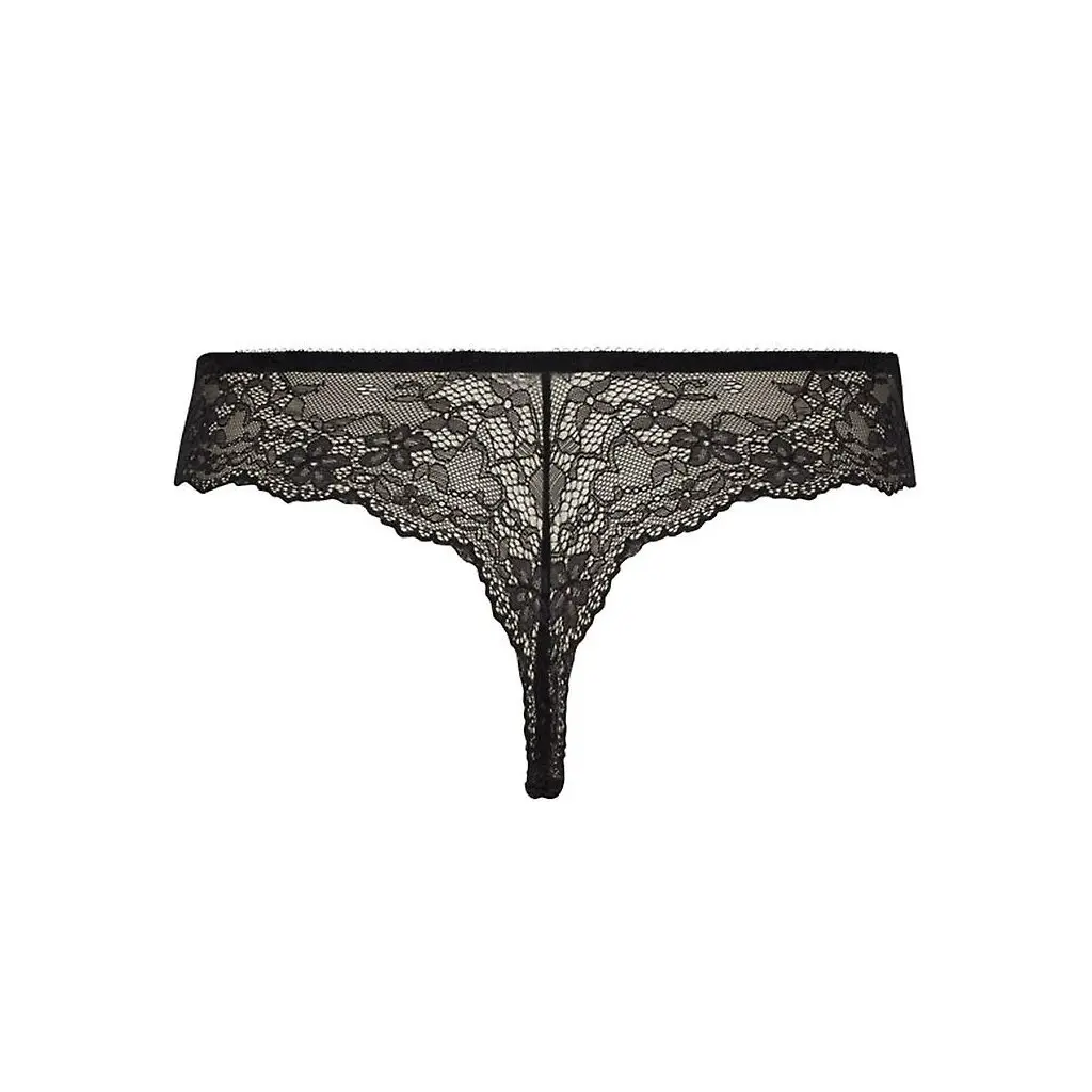 LINGADORE tanga nohavičky 1400T farba čierna