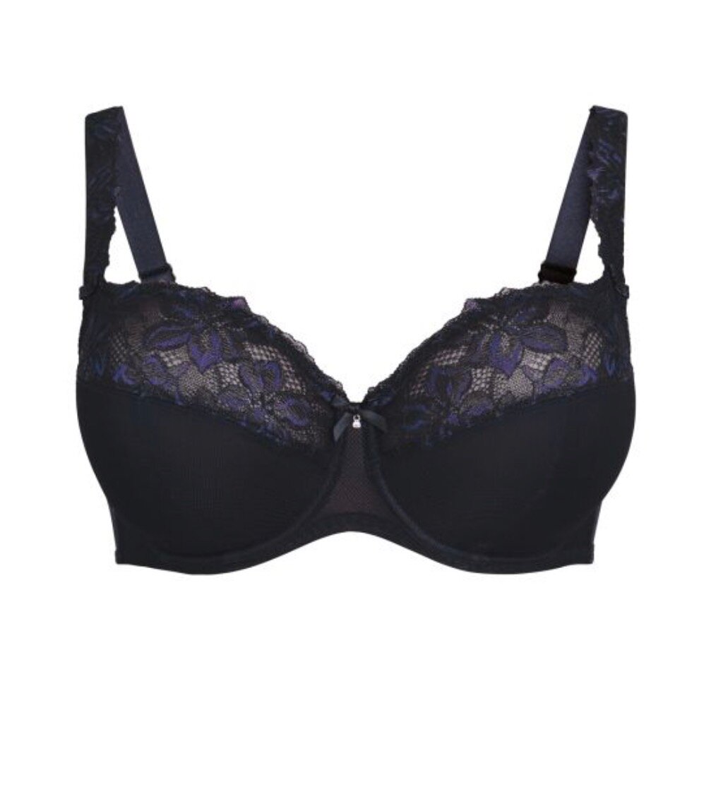 ANITA podprsenka  SUZETTE 5252-5253  001 farba čierna