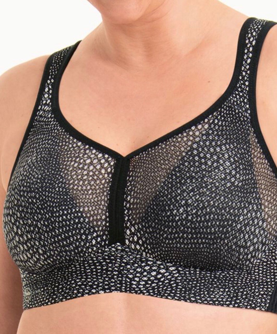 ANITA športová podprsenka 5544 480 farba čiernobiela