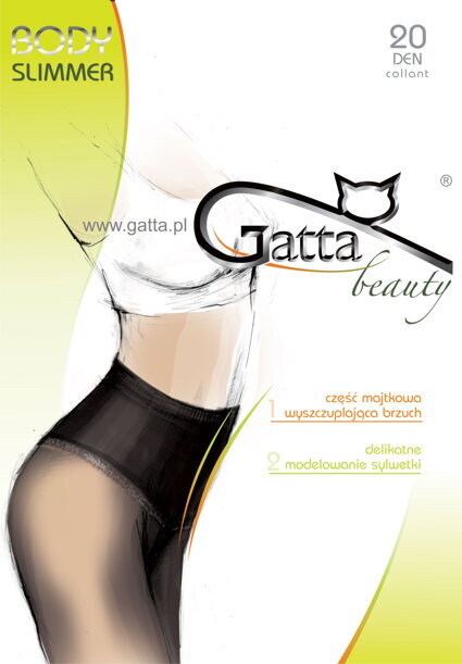 GATTA sťahovacie silonky na bruško BODY SLIMMER 10DEN farba opal