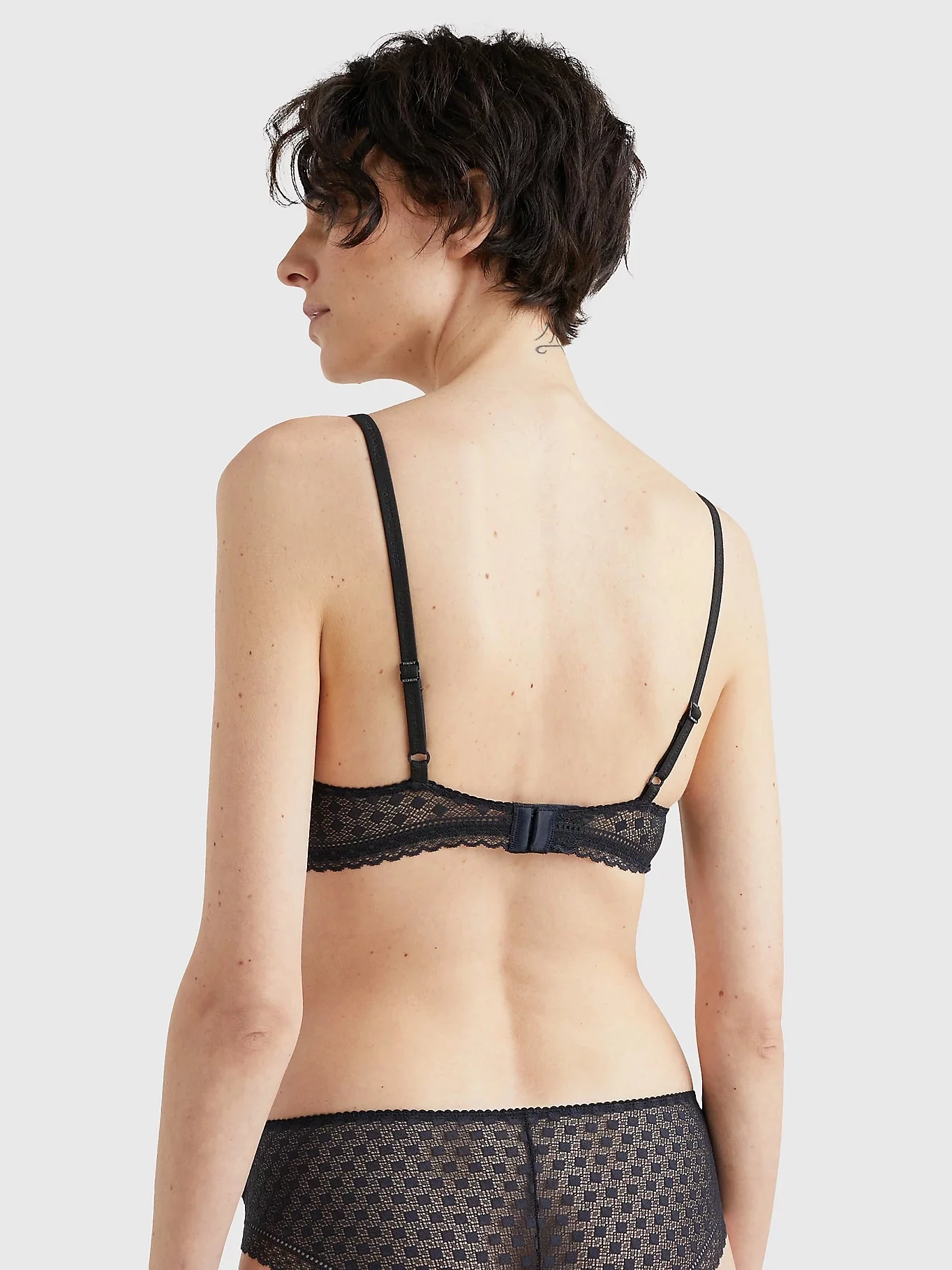 TOMMY HILFIGER podprsenka UWOUW04259 DW5 farba modrá