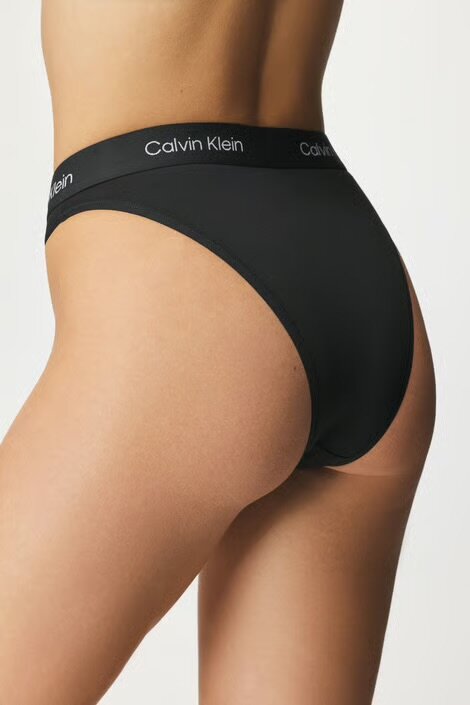 CALVIN KLEIN tanga vysoký sed  QF7223 UB1 farba čierna