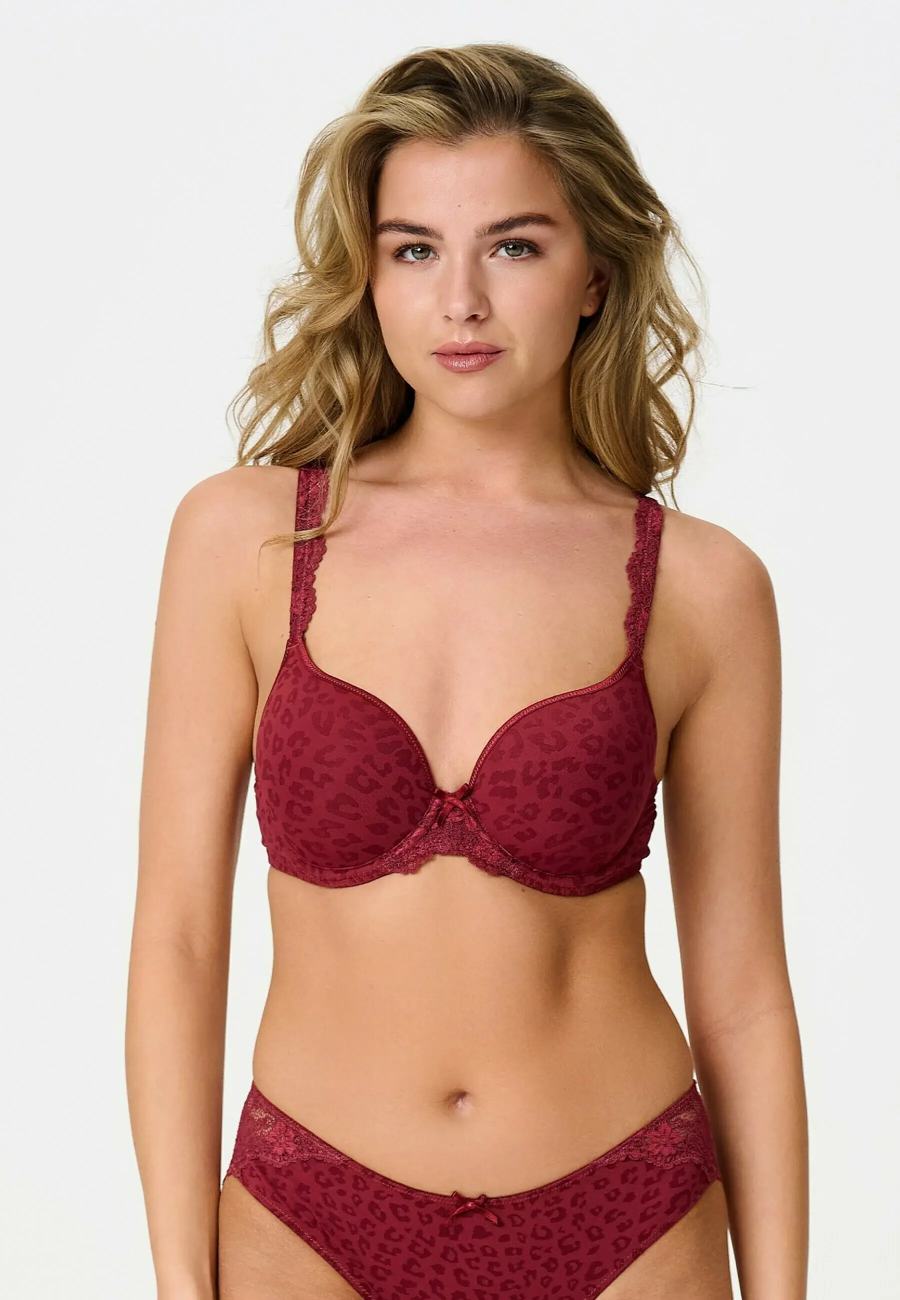 LINGADORE podprsenka 1400-1  Y26 farba bordo