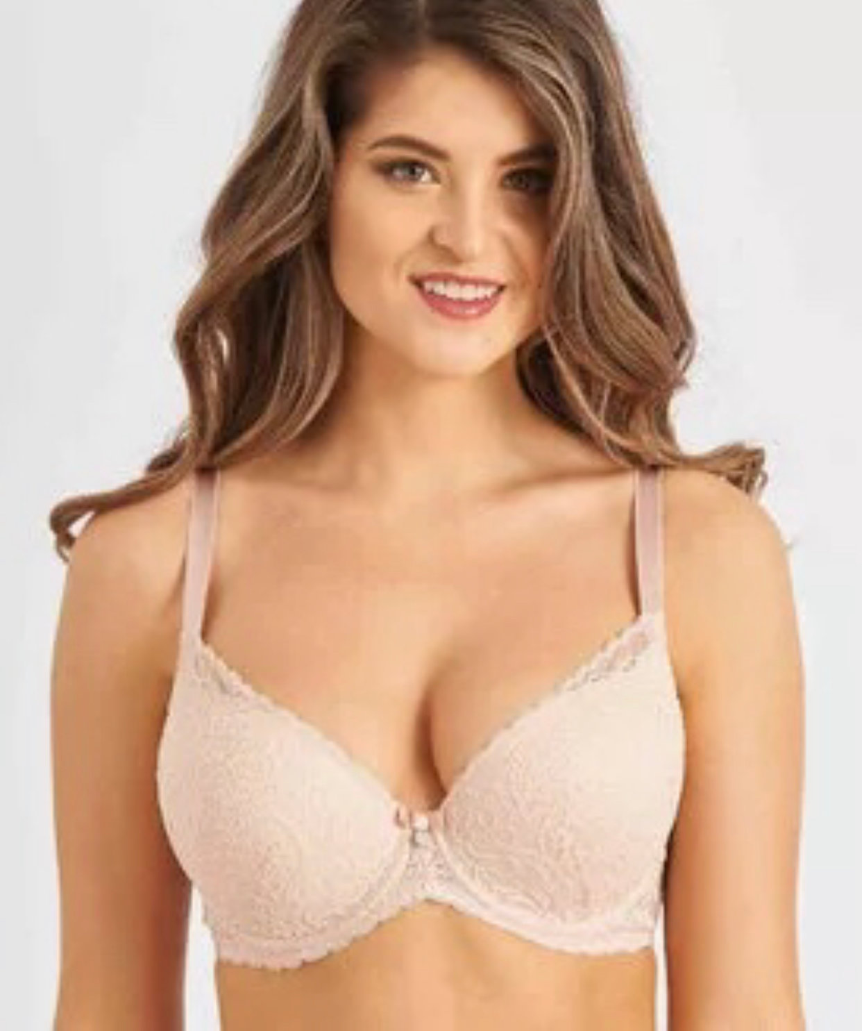 VOVA push-up podprsenka V42733 farba telová