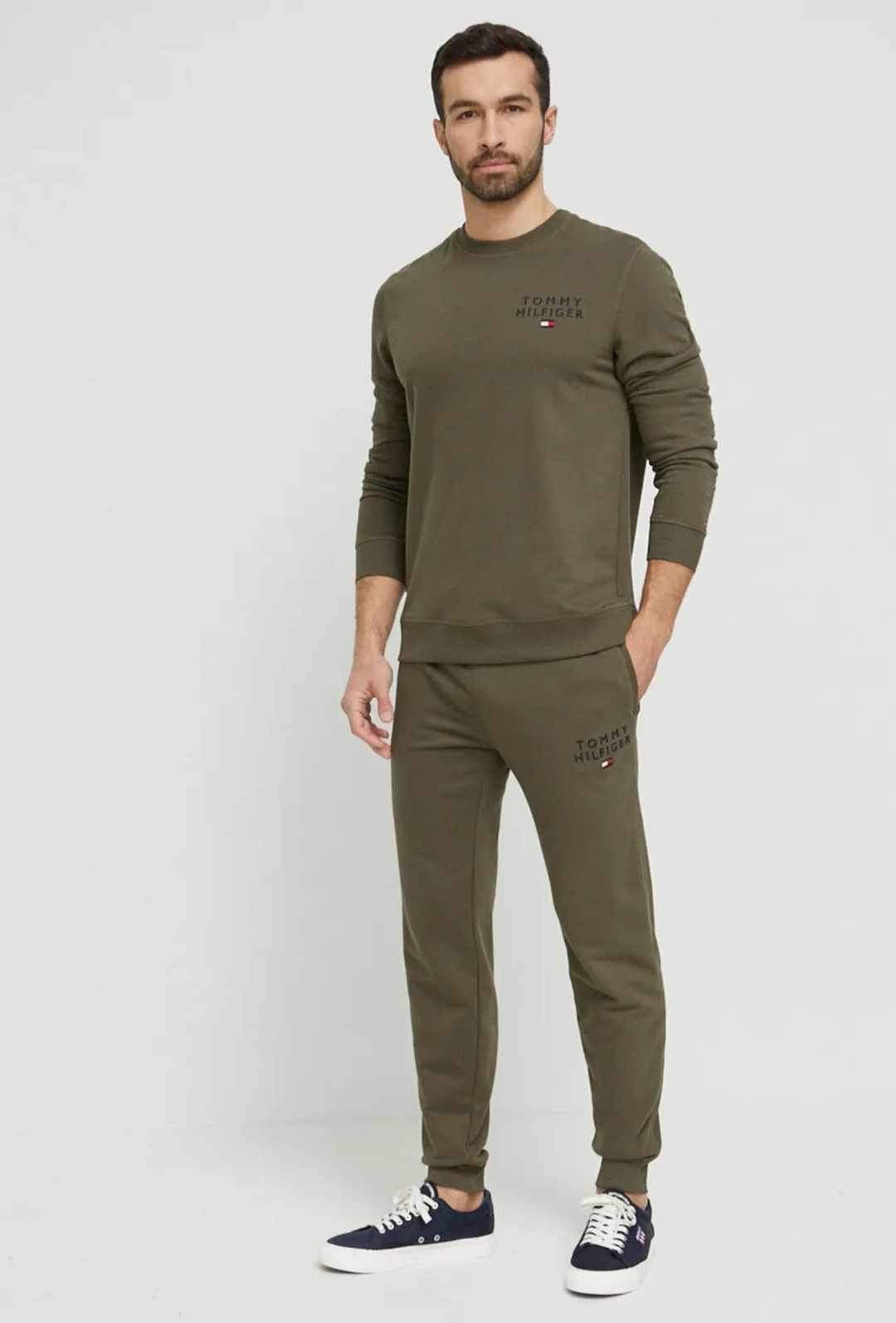 Tommy Hilfiger - mikina UM0UM02878 RBN farba zelená