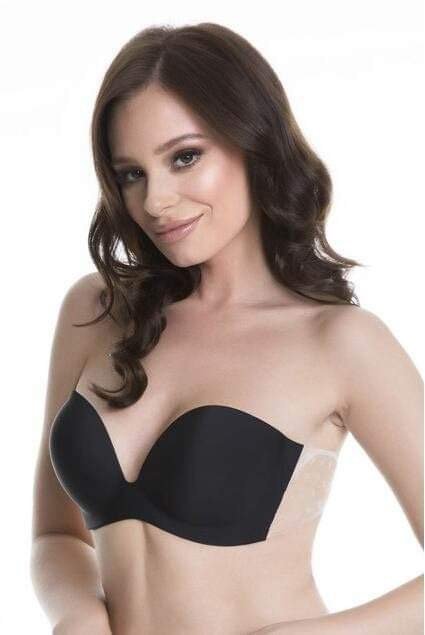 JULIMEX  samodržiaca podprsenka WINGS!BRA farba čierna