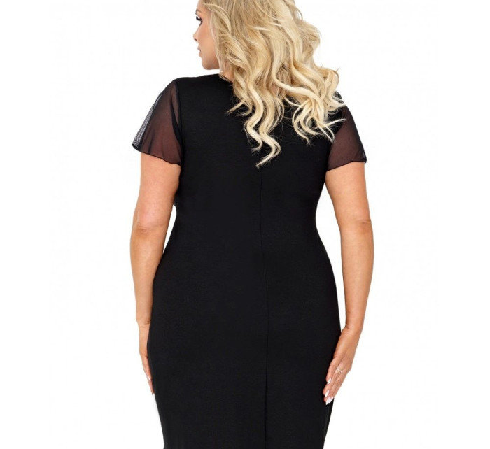 DONNA nočná košeľa IVANA PLUS  farba čierna