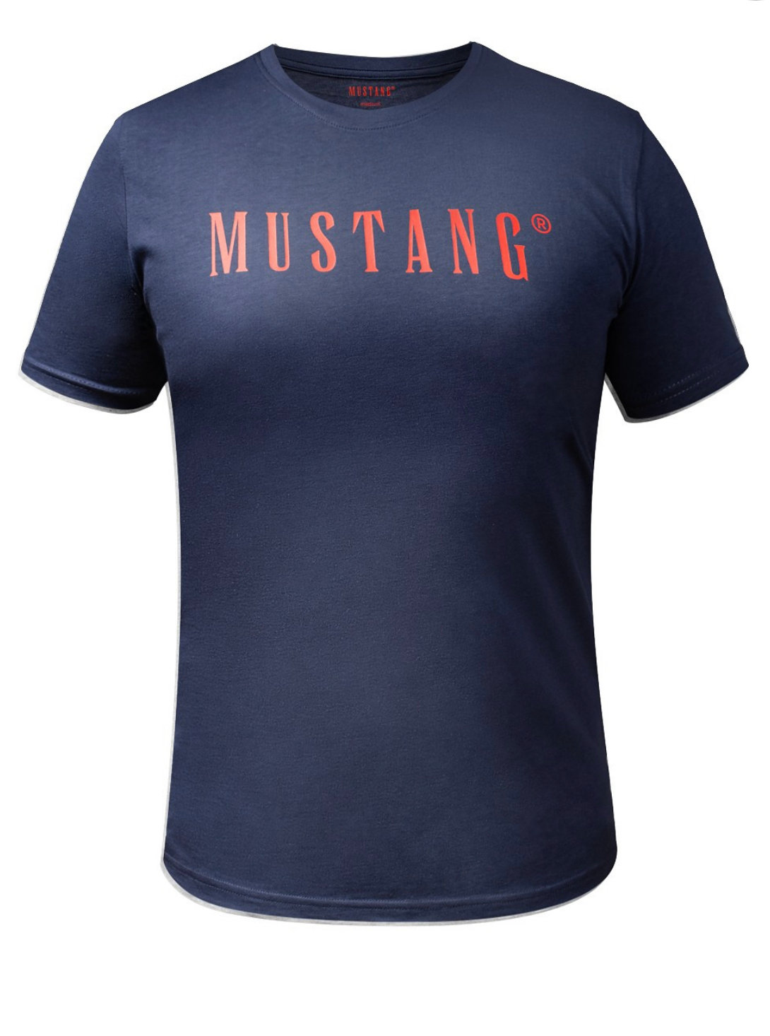 MUSTANG  pánske tričko 4222 2100 555 farba modrá