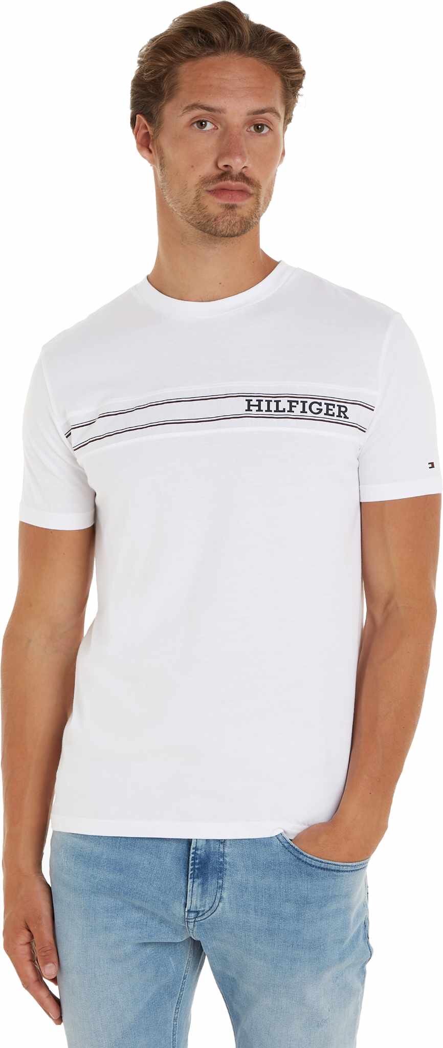 TOMMY HILFIGER tričko biele  UMOUM03196  YBR
