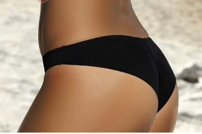 ANITA  plavkové brazilky 8700-0 001 farba čierna