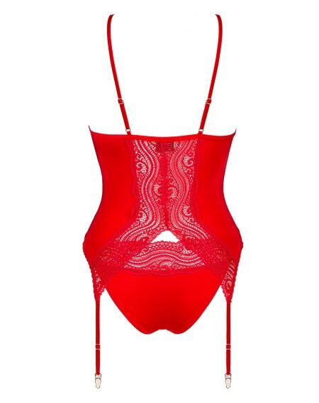 OBSESSIVE sexi set DIYOSA CORSET RED