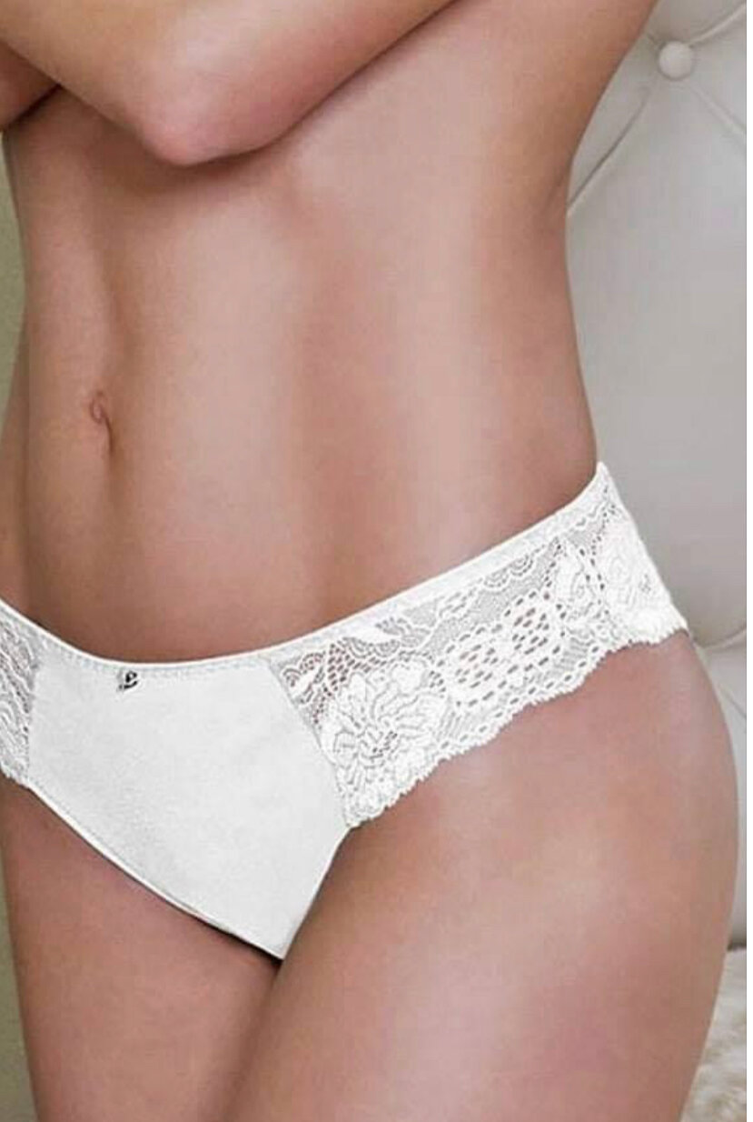 LEILIEVE  dámske brazilky 997 farba biela