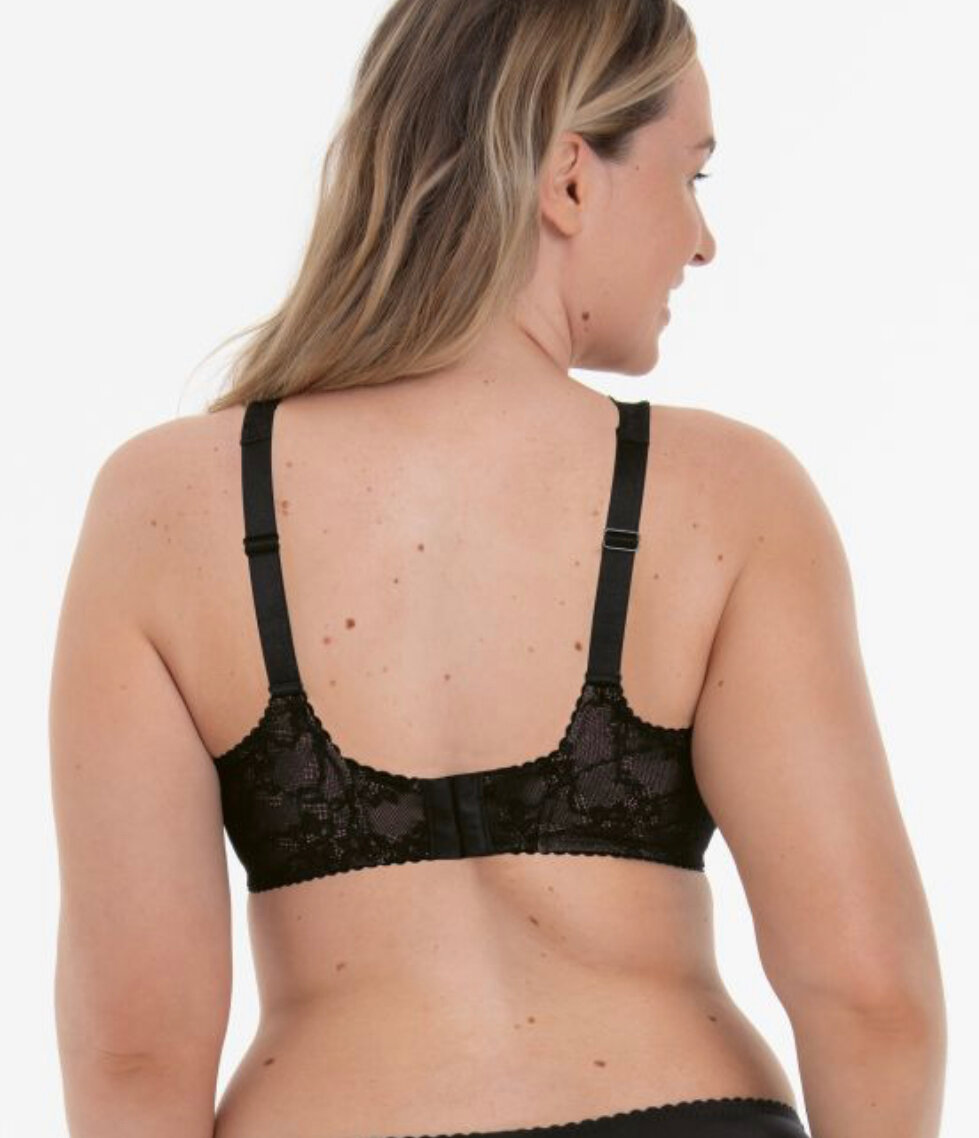 ANITA podprsenka BOBETTE  5288+5289 001 farba čierna