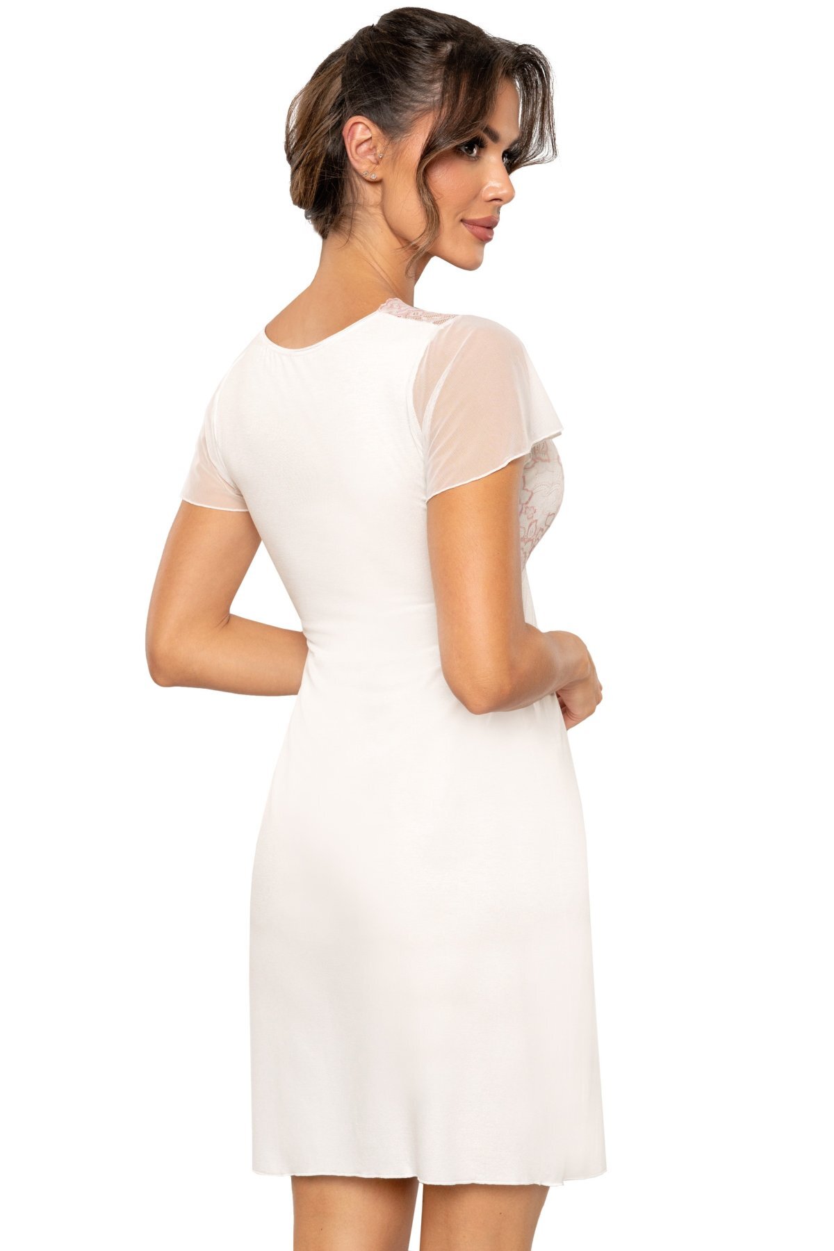 DONNA nočná košielka PERLA  farba  smotana