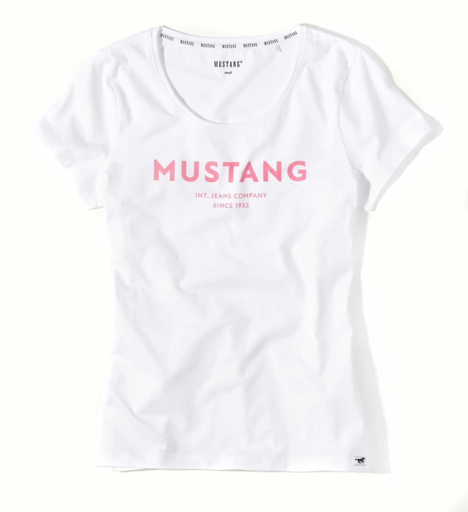 MUSTANG dámske tričko 6250 2100 200 farba biela