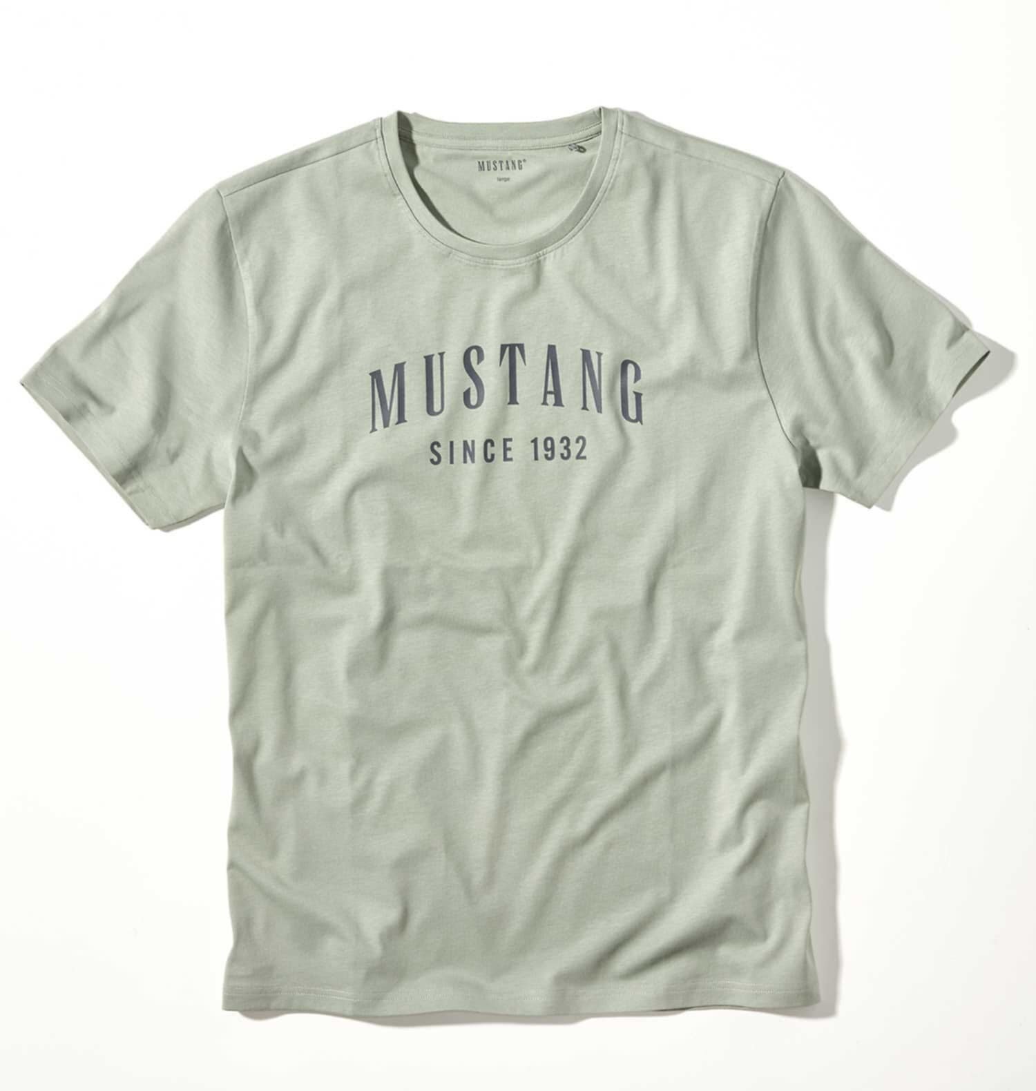 MUSTANG  pánske tričko 4260 2100 456  farba zelená