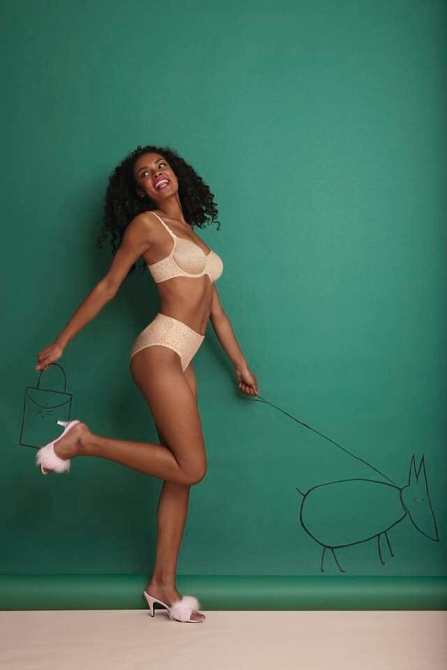 ANITA nohavičky  JOY 1361  107 farba pudrová