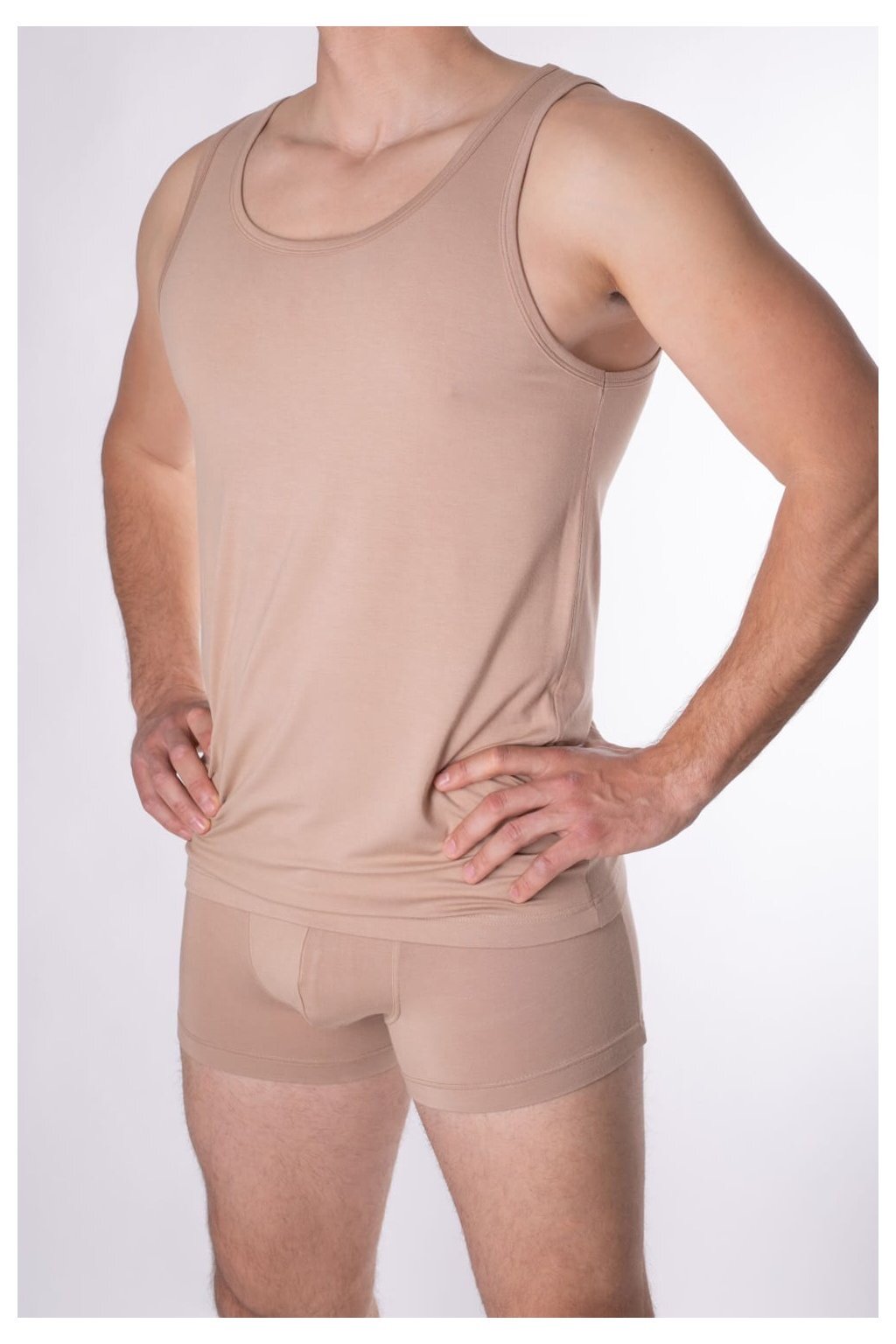 FAVAB pánske tielko DATE 77 farba telová