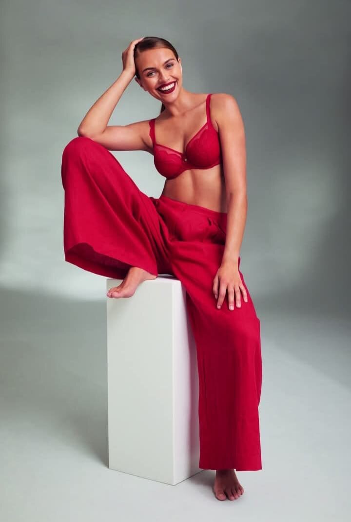 ANITA podprsenka SELMA 5634+5635  265 farba červená